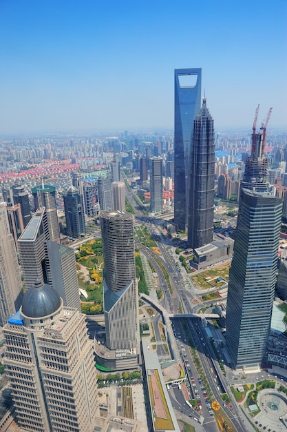 Antenna di Shanghai nel corso della giornata