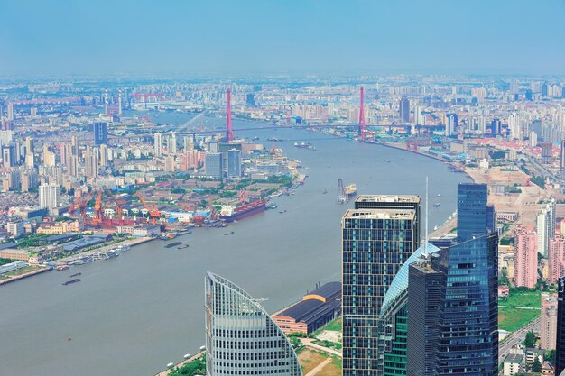 Antenna di Shanghai nel corso della giornata