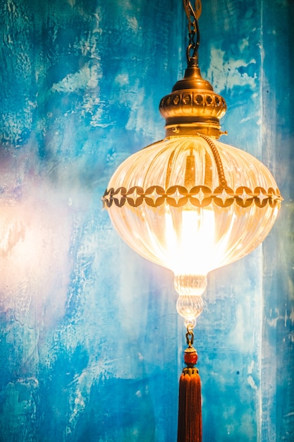 arabica metallo leggero lampada di illuminazione