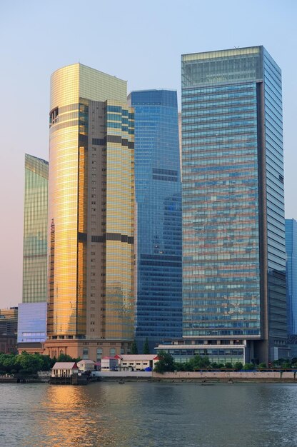 Architettura e skyline urbani di Shanghai