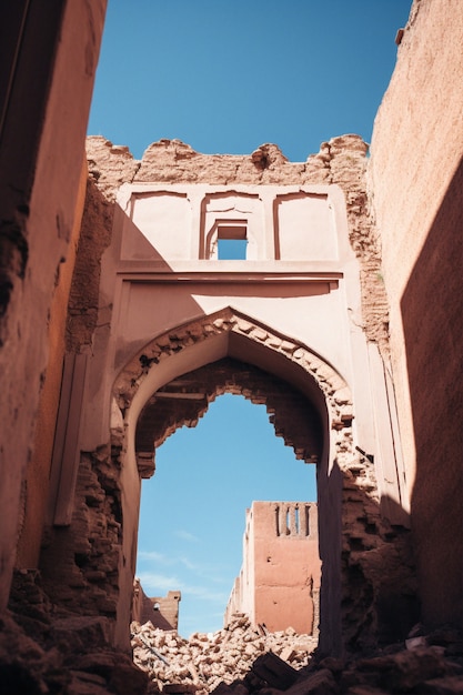 Arco nella città di Marrakech dopo il terremoto