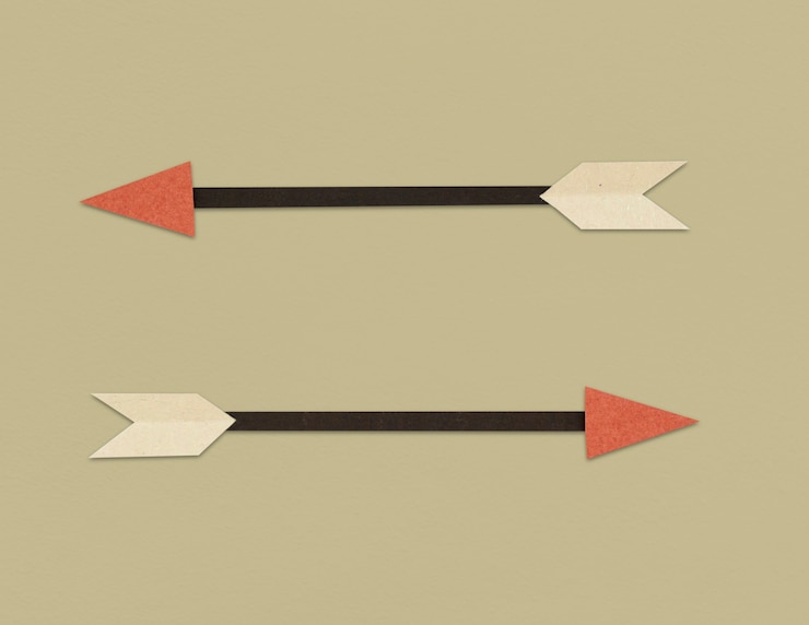 Foto gratuito arrow icon archery direction icon