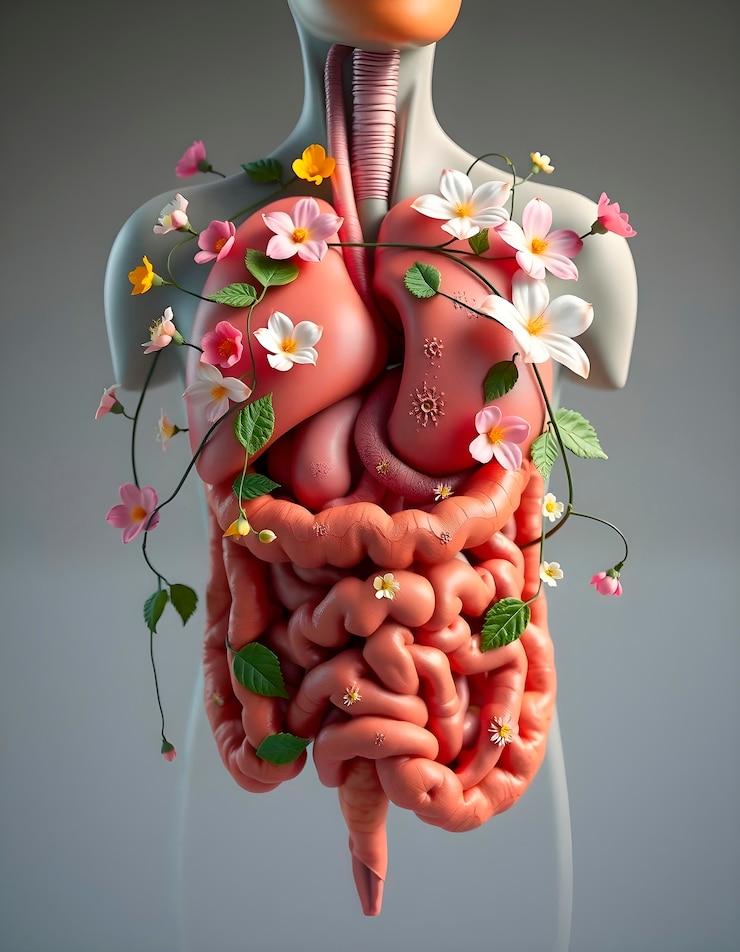 Foto gratuito art digitale illustrazione di organi umani