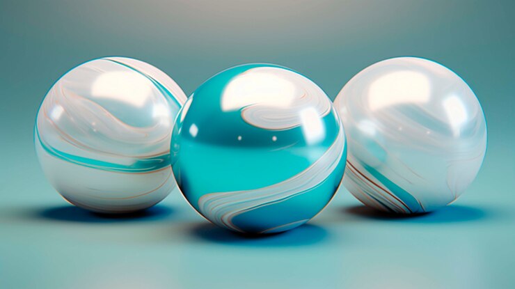 Foto gratuito arte artistica moderna della sfera 3d