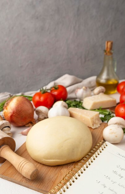 Assortimento di diversi deliziosi ingredienti