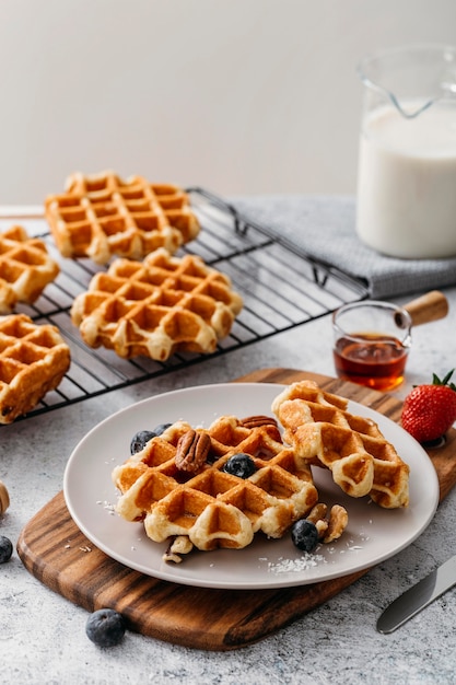 Assortimento di gustose prelibatezze per la colazione