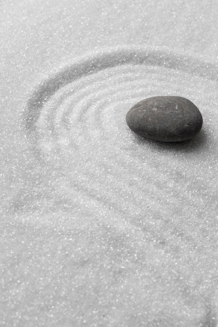 Foto gratuito assortimento feng shui creativo