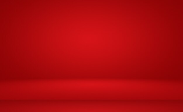 Astratto lusso morbido sfondo rosso Natale San Valentino layout design, studio, camera, modello web, relazione aziendale con colore sfumato cerchio liscio.