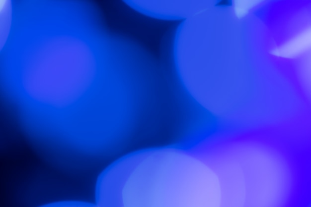 Astratto sfondo sfocato con luci blu