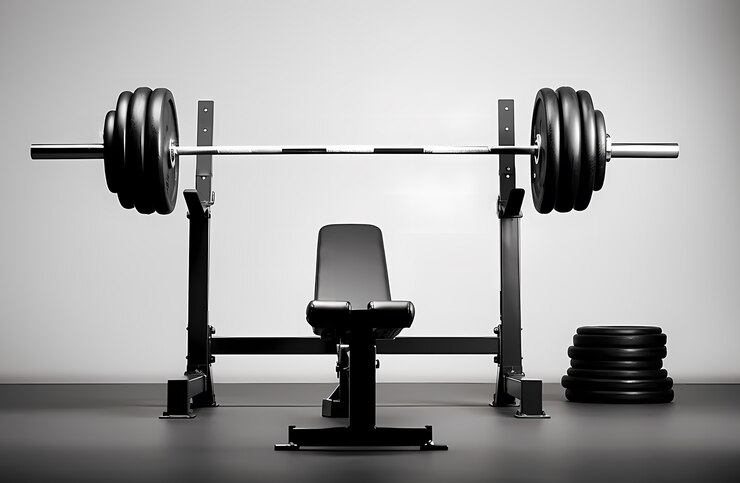 Foto gratuito attrezzatura da palestra 3d