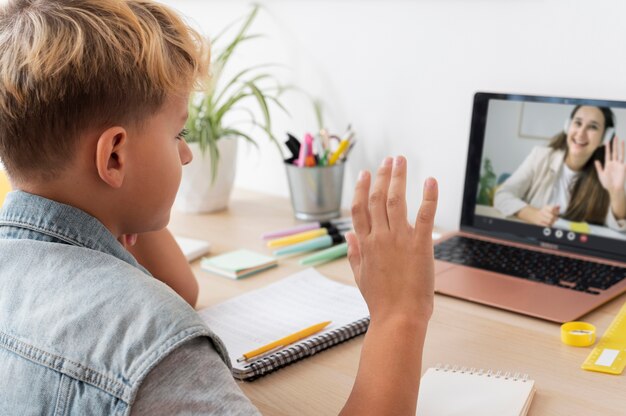 Aula virtuale e spazio di studio