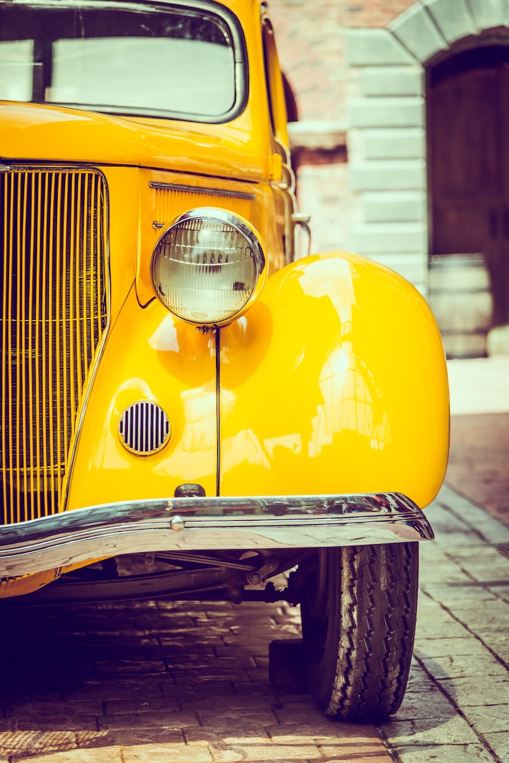 Foto gratuito automobile della lampada del faro