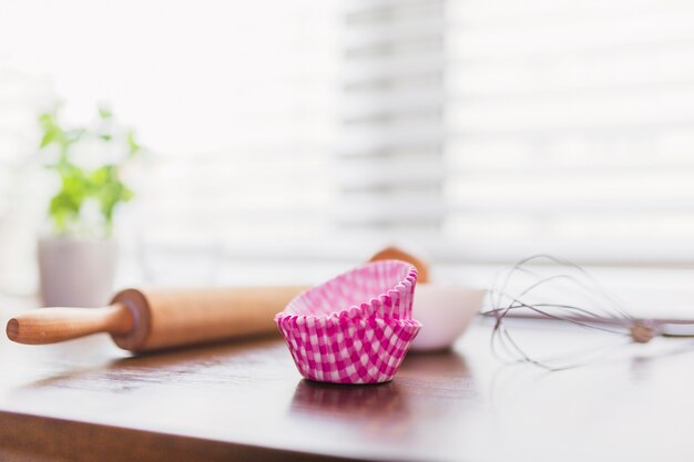 Bakeware su piano in legno