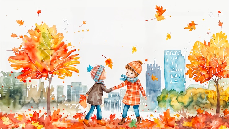 Foto gratuito bambini che giocano con l'acquerello per strada