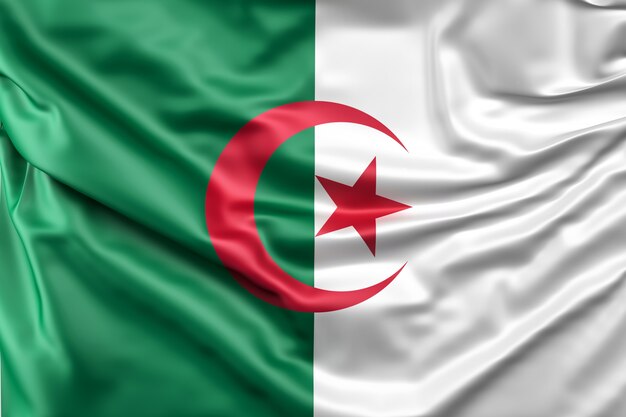 Bandiera dell&#39;Algeria