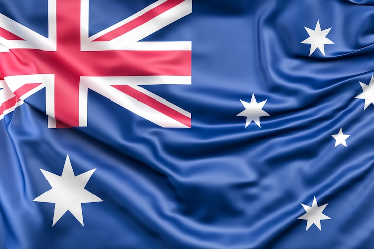 Foto gratuito bandiera dell&#39;australia