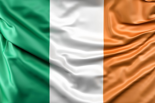 Bandiera dell&#39;Irlanda
