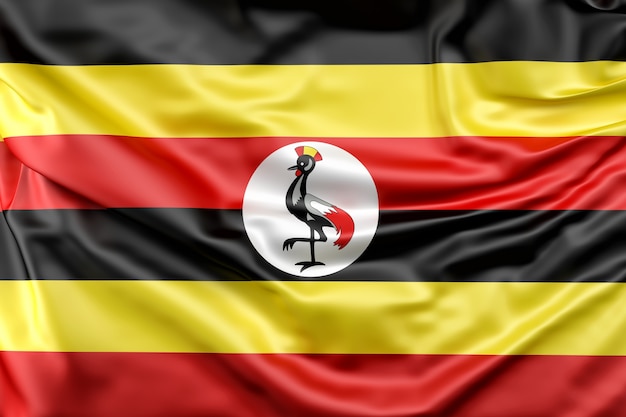 Bandiera dell&#39;Uganda
