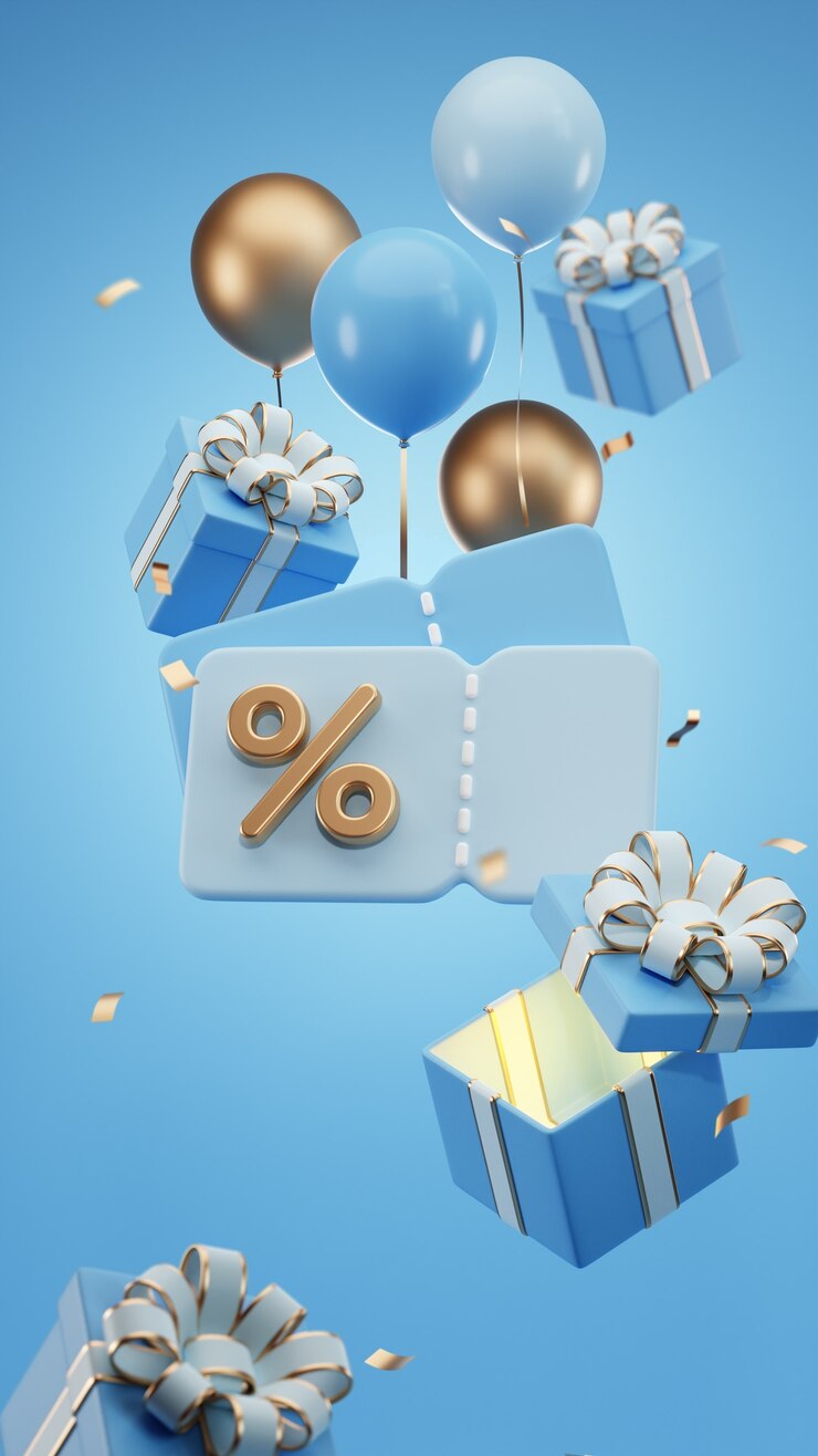Foto gratuito banner verticali per la promozione delle vendite