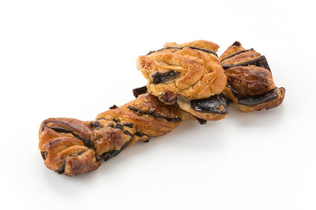 Bastone di pane con cioccolato