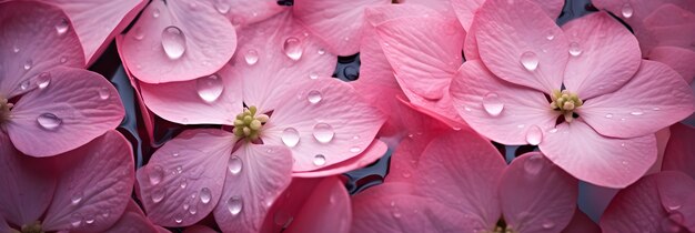 Bella carta da parati con fiori rosa