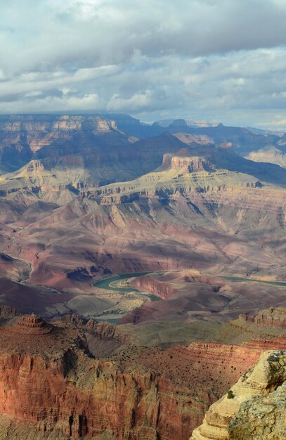 Bella cattura del South Rim del Grand Canyon