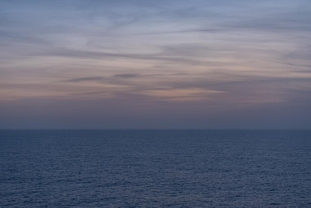 Bella foto del mare e del cielo