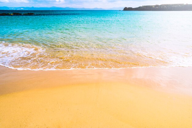 Bella spiaggia estiva