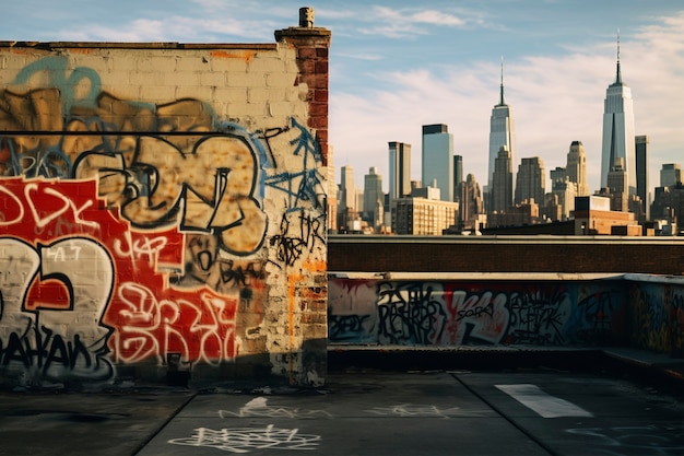 Bella vista di New York City .