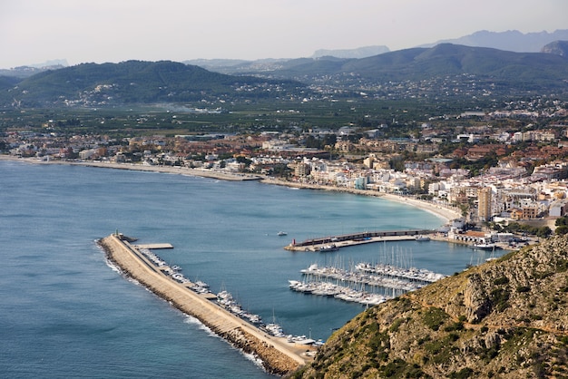 Bella vista di una Costa Blanca, Spagna