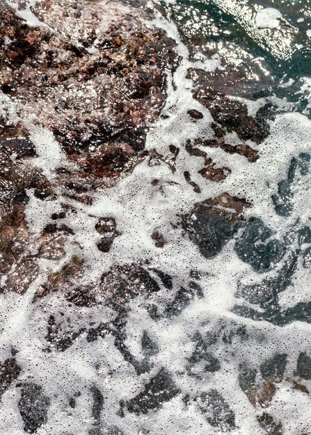 Bella vista sul mare con l'oceano