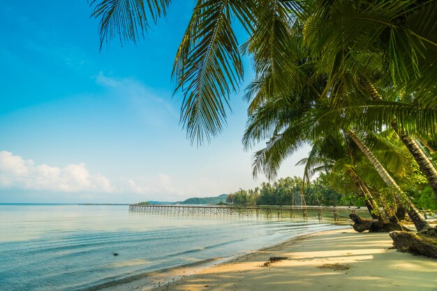 Bellissima isola paradisiaca con spiaggia e mare