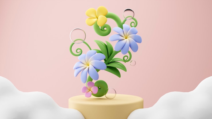 Foto gratuito bellissimi fiori, carta da parati primaverile.