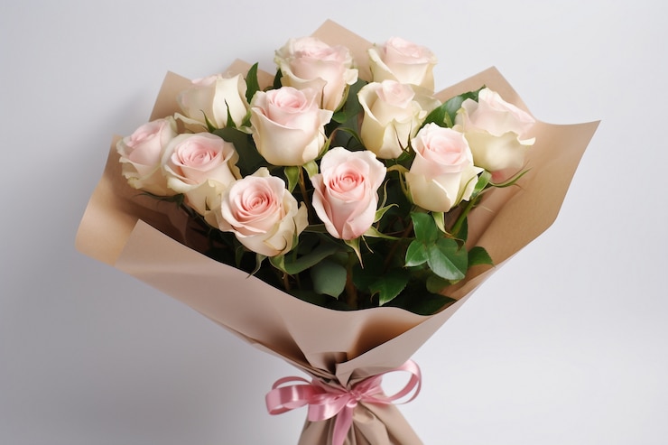 Foto gratuito bellissimo bouquet di rose