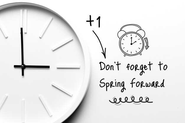 Bellissimo concetto di cambiamento di tempo primaverile