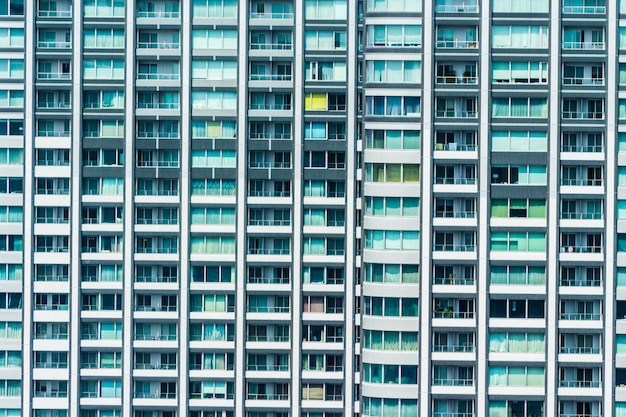 Bellissimo edificio esterno e architettura con finestra modello