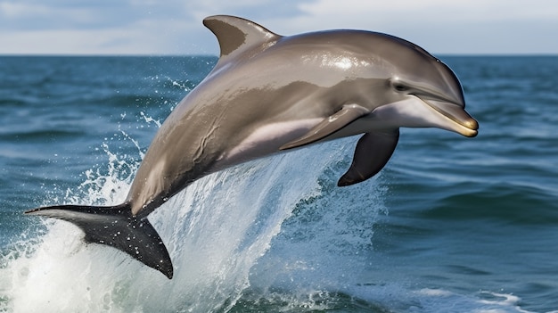 Bellissimo il nuoto dei delfini