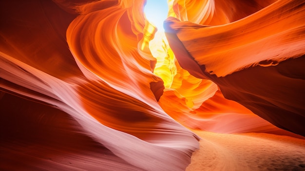 Bellissimo paesaggio naturale del deserto