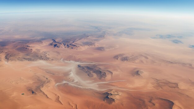 Bellissimo paesaggio naturale del deserto