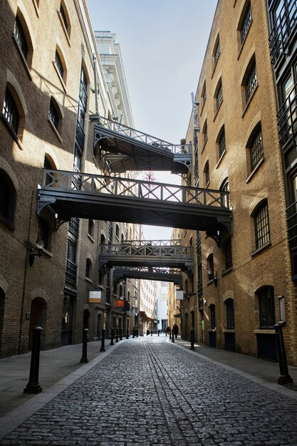 Bellissimo paesaggio urbano di strade di Londra