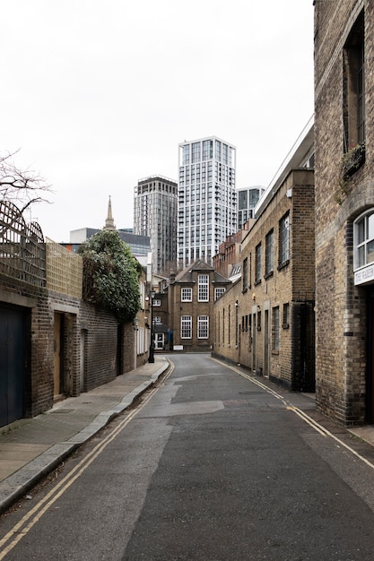 Bellissimo paesaggio urbano di strade di Londra