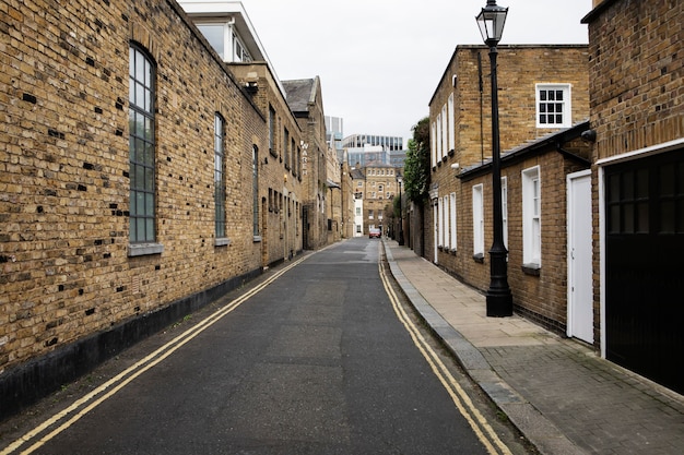 Bellissimo paesaggio urbano di strade di Londra