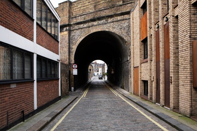 Bellissimo paesaggio urbano di strade di Londra