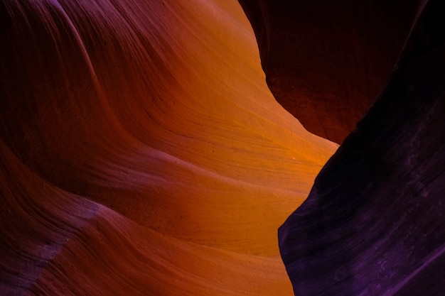 Bellissimo scatto dell'Antelope Canyon in Arizona