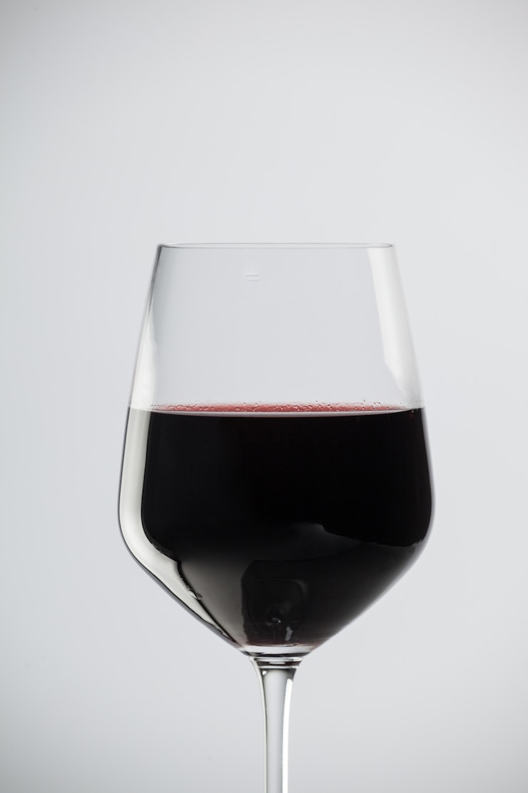 Foto gratuito bicchiere di vino