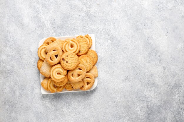 Biscotti al burro danesi.