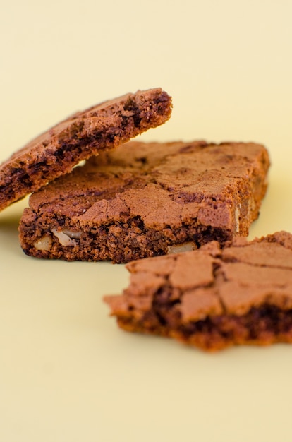 Biscotti al cioccolato deliziosi e appetitosi