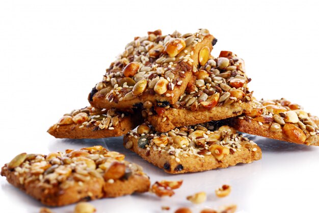 Biscotti con ingredienti diversi