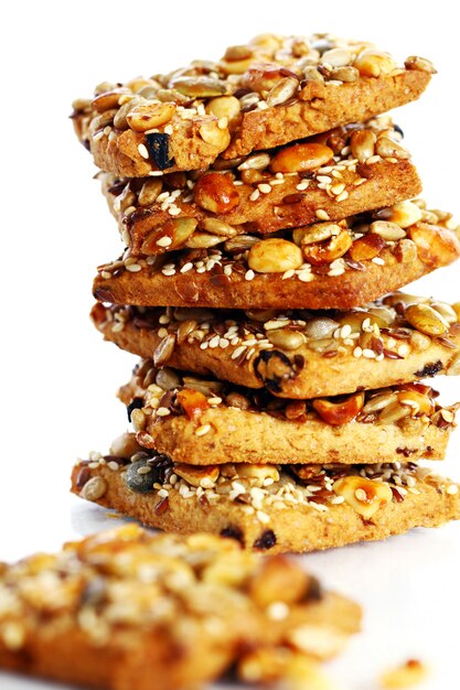 Biscotti con ingredienti diversi