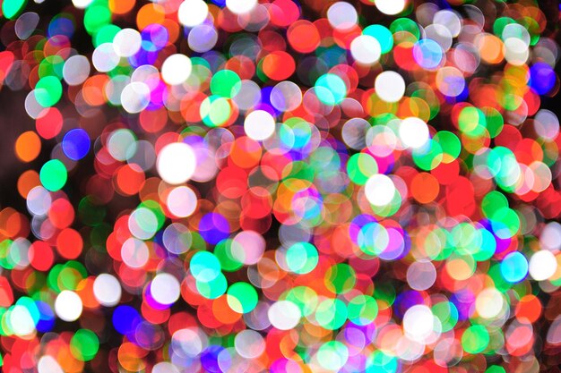 Bokeh festivo